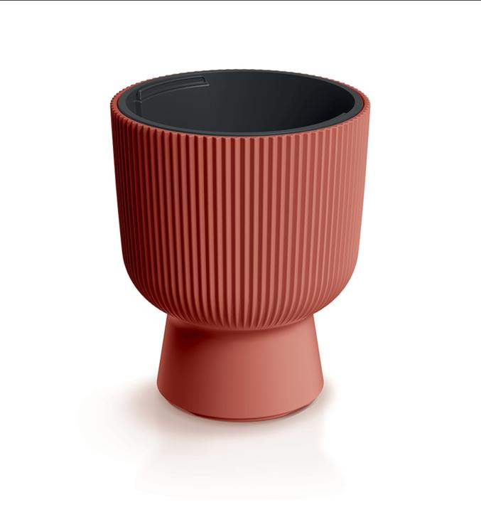Actual product image Prosperplast Flowerpot Milly - Anthracite DBMIG240-S433 Anthracite- (61 cm)