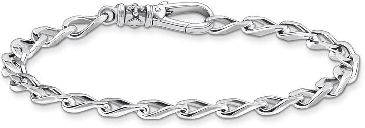 Immagine prodotto Thomas Sabo Bracciale maglie argento (19.50 cm, Argento)