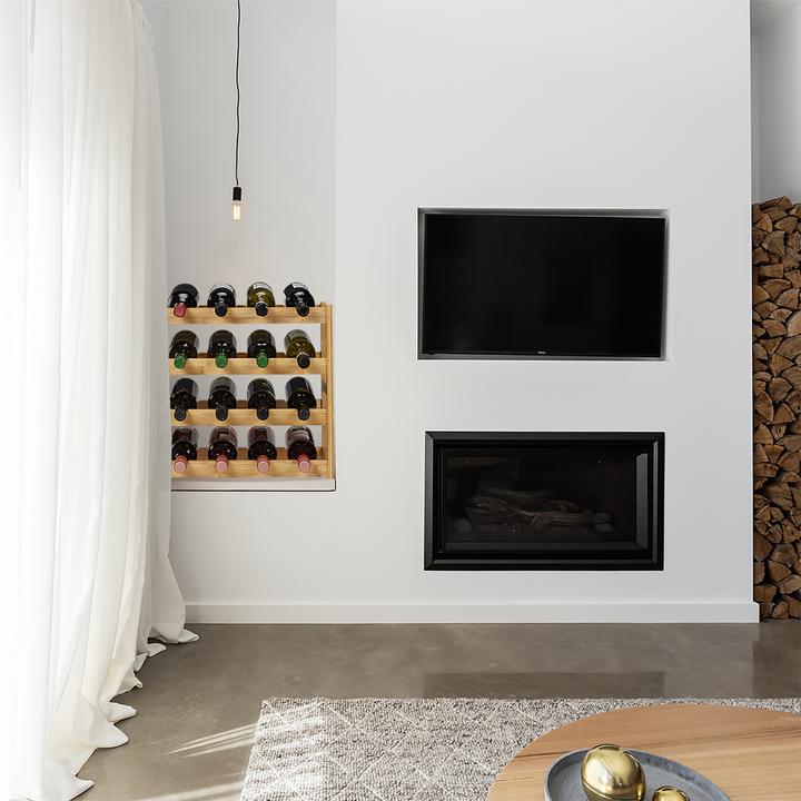 Actual product image Relaxdays Wine rack (45 x 23.5 x 42.5 cm, 16 Fl.)