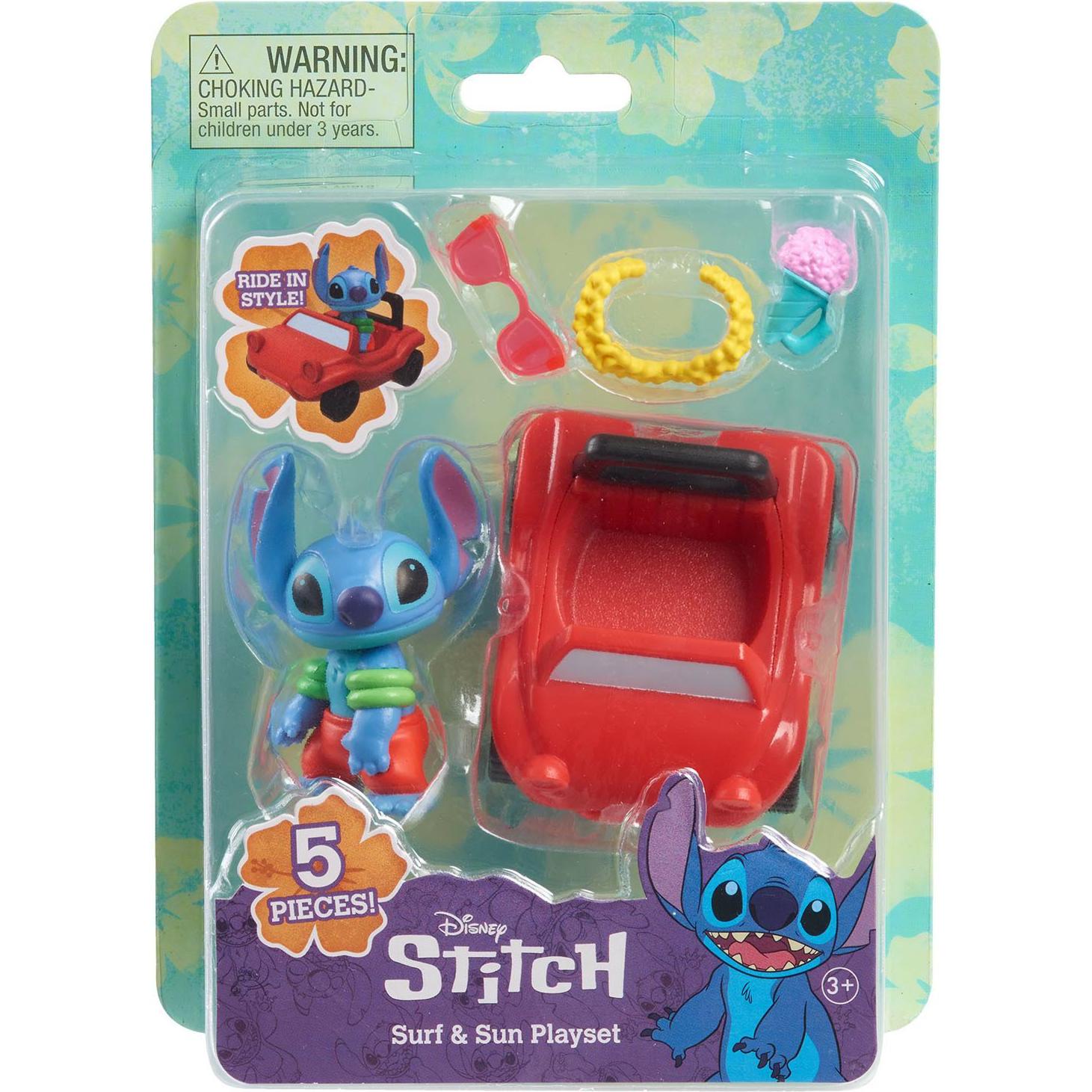 Just Play Lilo & Stitch Minifiguren Playset Surf & Sun Stitch 7 cm