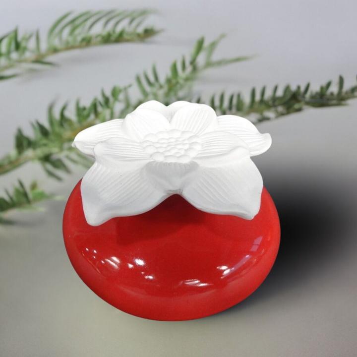 Produktbild Zen Arôme Kapillar Diffusor mit Gipsblume Diffuser für ätherische Öle oder Raumdüfte Aromatherapie N (140 ml)