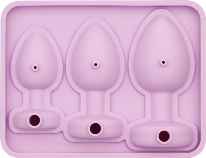 Produktbild Lovetoy Silikon-Eiswürfelform - Analplug - Pink