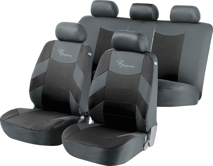 Walser Coprisedili auto Elegance Zipp-It Basic nero