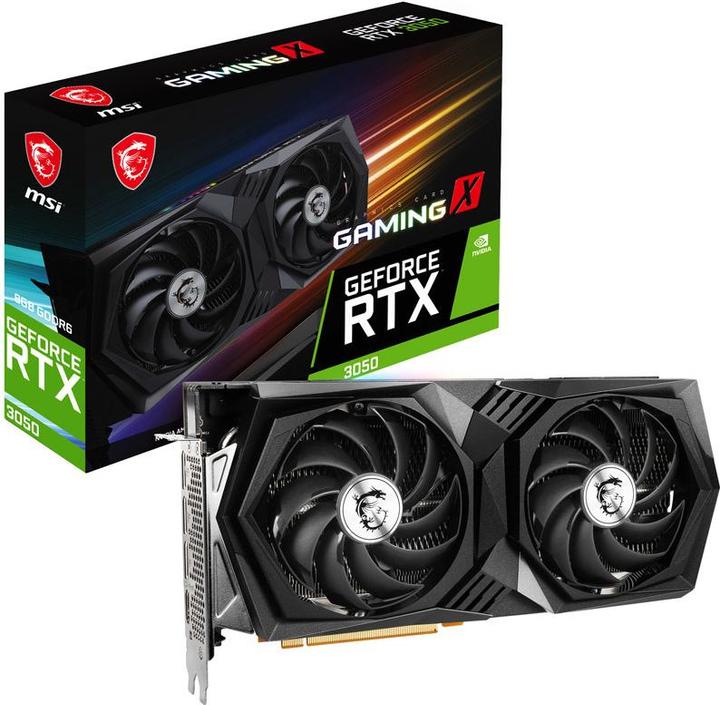 Image du produit MSI GeForce RTX 3050 GAMING X (8 Go)