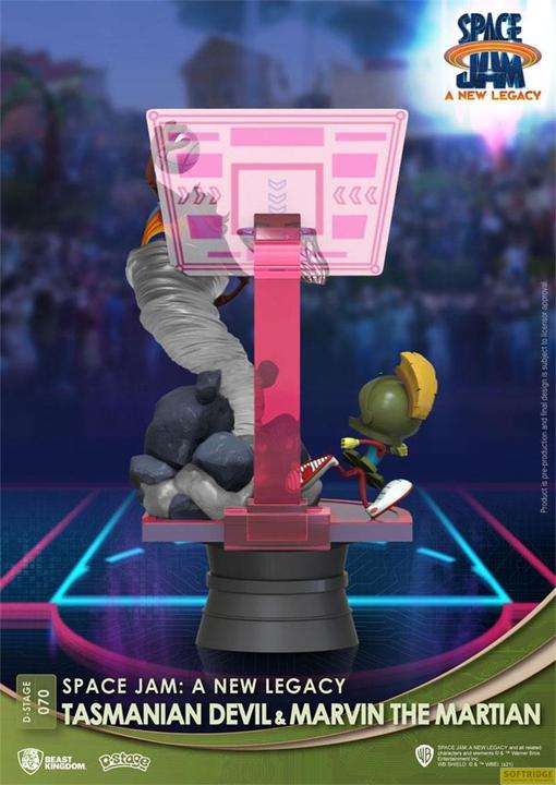 Actual product image Beast Kingdom Space Jam 2 D-Stage : Taz + Marvin