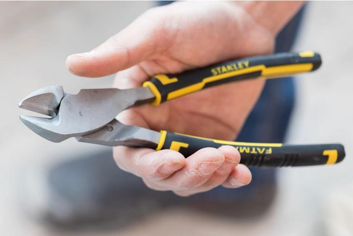 Actual product image Stanley Szczypce Boczne / Diagonalne Odgięte Fatmax 180mm (180 mm)