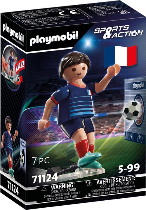 Actual product image Playmobil 71124 Footballer France (71124, Playmobil Sports & Action)