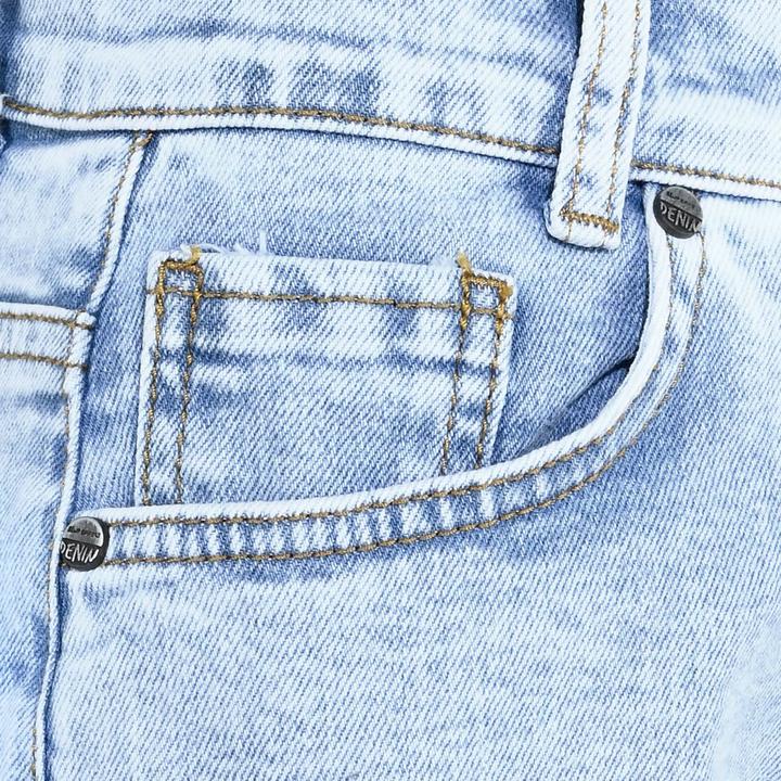 Actual product image Blue Effect Loose Fit Jeans Shorts (152)