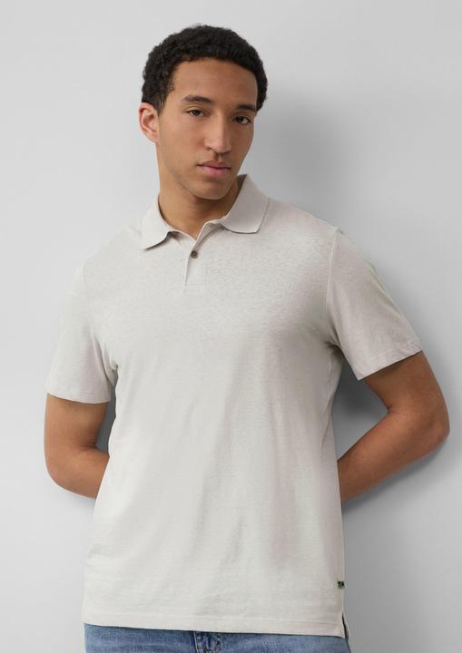 Produktbild S.Oliver Polo-Shirt Jersey-Poloshirt aus Leinenmix (3XL)