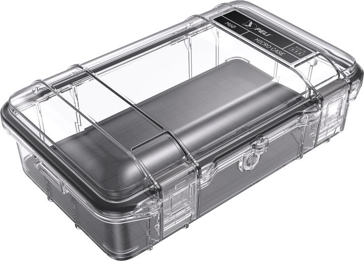 Actual product image Peli MicroCase M60, transparent with black lining NF (2 l)