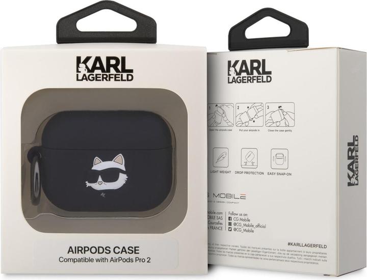 Produktbild Karl Lagerfeld NFT Choupette Head Silicone Case (Ladecase Hülle)