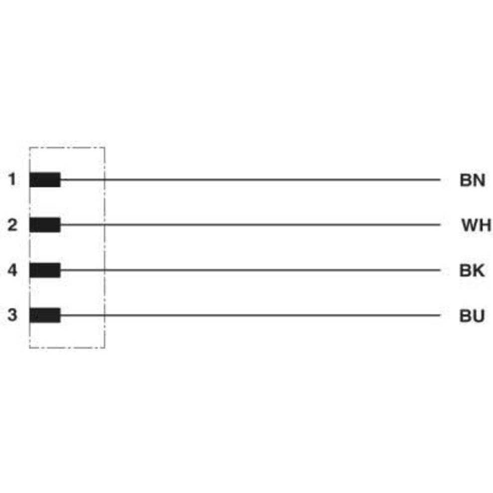 Thumbnail - Phoenix Contact Sensor-/Aktor-Einbausteckverbi, Elektronikkabel + Stecker, Silber