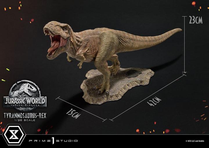 Actual product image Prime 1 Studio Jurassic World - Fallen Kingdom: Tyrannosaurus-Rex - 1/38