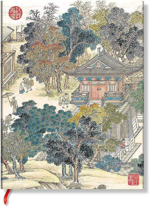 Image du produit Paperblanks Carnets à couverture rigide - L’Âge d’Or de la Prospérité - Midi - Ligné (18 x 12 cm, À rayures, Couverture rigide)