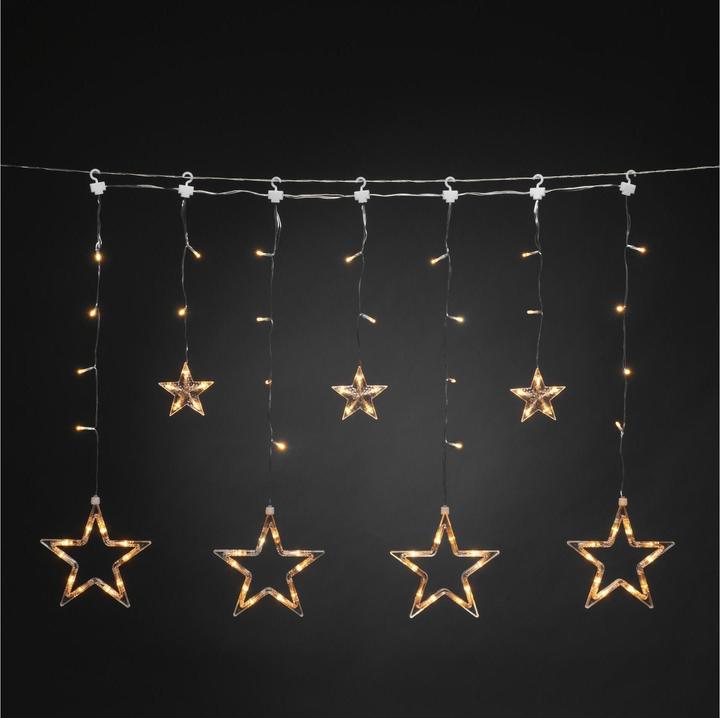 Image du produit Konstsmide Rideau de lumière solaire étoilé à LED (5.90 m)