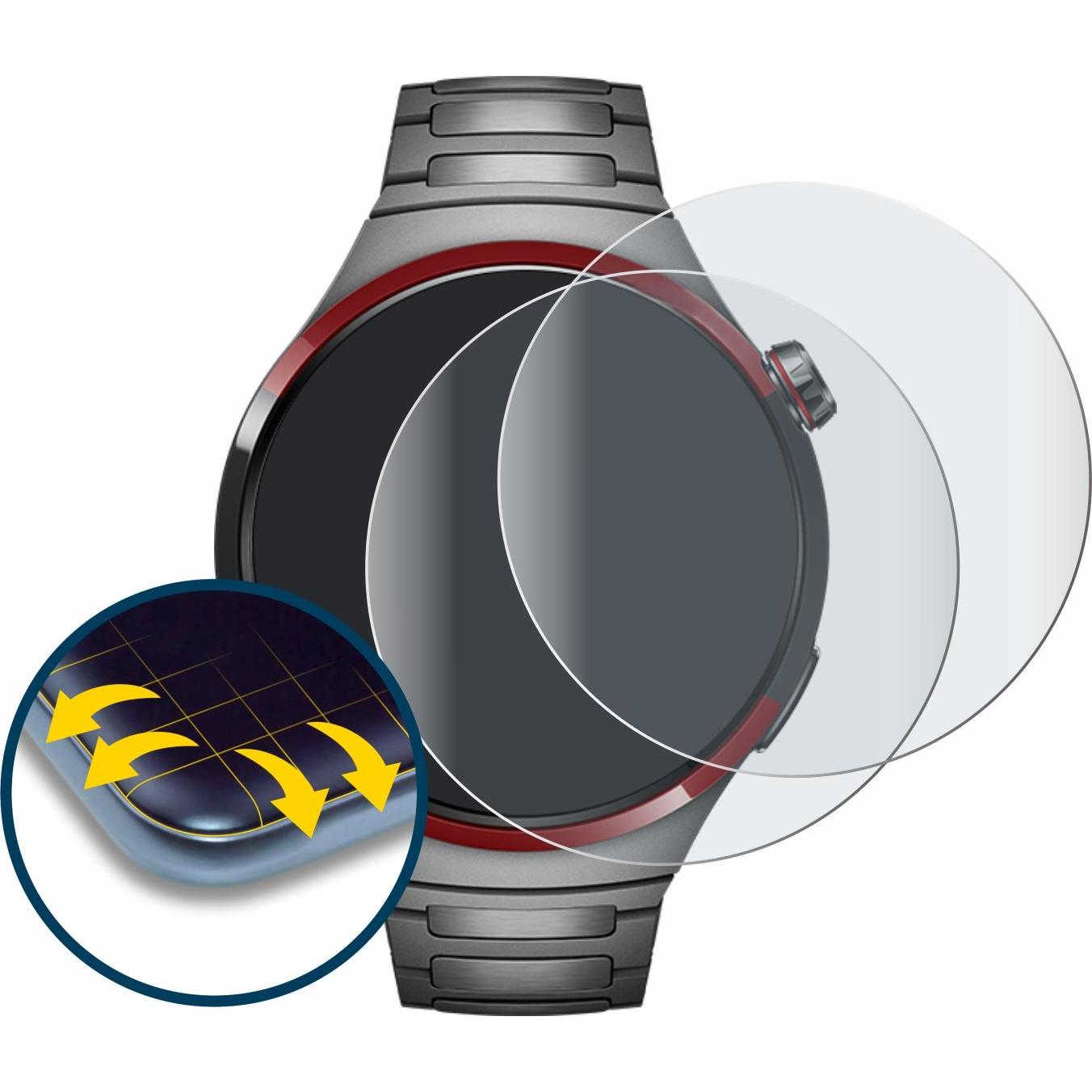 Thumbnail - BROTECT Full-Screen Displayschutz Matt, Smartwatch Schutzfolie, Grau