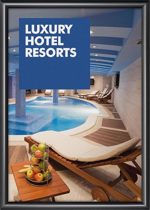 Image du produit Showdown Cadre clipsé KRA2G25C9005 DIN A2 Noir (A2)