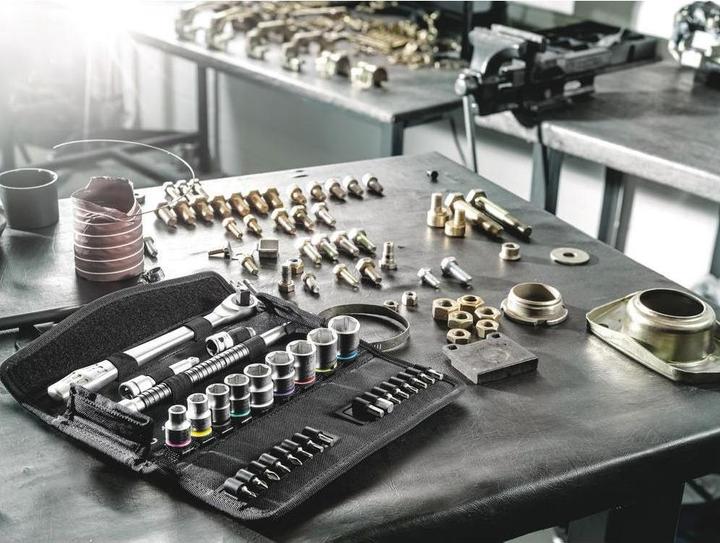 Actual product image Wera 8100 SB HF 1 Zyklop Metal Ratchet Set (19 mm)