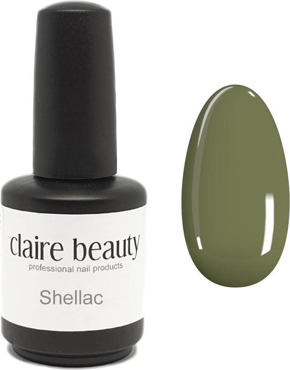 Produktbild Claire Beauty Shellac Martini Olive (UV-Gel Lack)