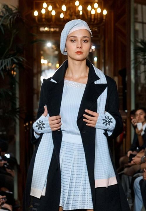 Immagine prodotto Bellemere Scarf Houndstooth Cashmere Ribbed Scarves