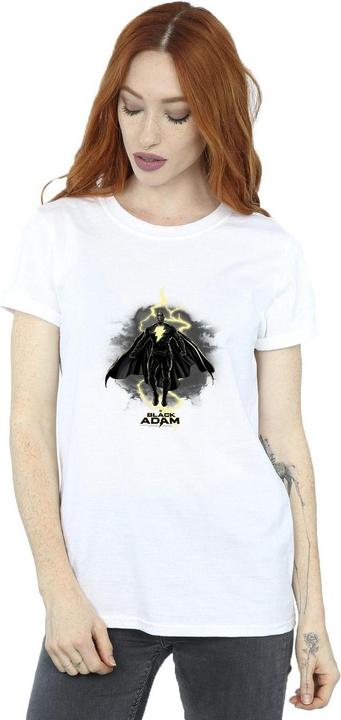Immagine prodotto Maglietta boyfriend in cotone nero Adam Hovering Bolt (XL)