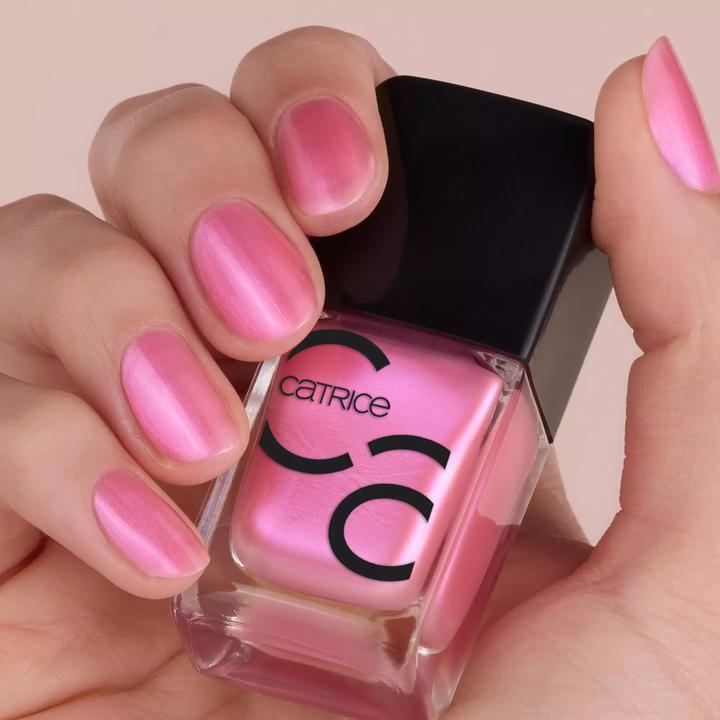 Actual product image Catrice ICONAILS Gel Lacquer (163 Pink Matters, Gel-Effect Nail Polish)