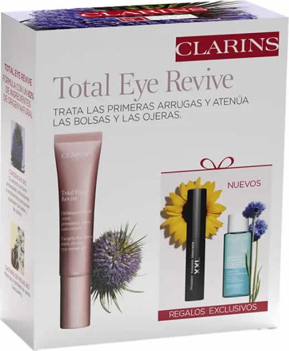 Clarins TOTAL EYE REVIVE CASE 3 Stück (Körpermilch, 15 ml)