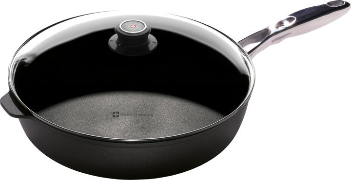 Image du produit Swiss Diamond Poêle à frire XD Classic avec couvercle 32 cm (32 cm, Poêle à frire, Aluminium)