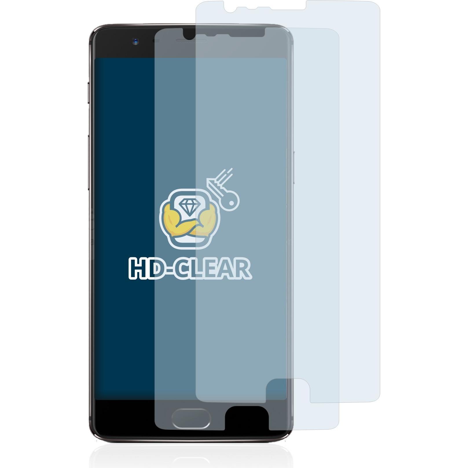 Thumbnail - BROTECT Schutzfolie Displayschutz Klar (2 Stück, OnePlus 3T), Smartphone Schutzfolie, Transparent