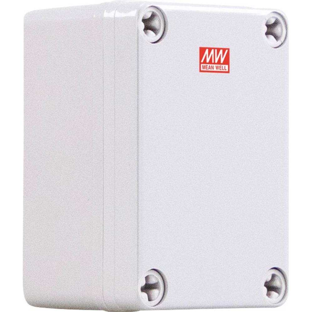 MeanWell MEAN WELL Gehäuse, Industrie-Gehäuse, Outdoor-Gehäuse 95 x 65 x 55 PC, Polyca (Case), Accessori di elettronica + Alloggiamento, Grigio