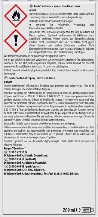 Produktbild Glade Automatic Spray Original Fresh Cotton