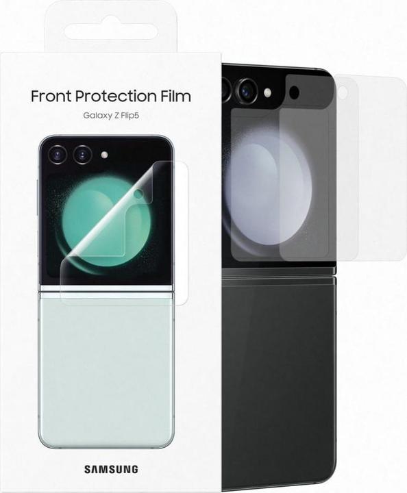 Actual product image Samsung Front Protection Film (2 Piece, Samsung Galaxy Z Flip5)