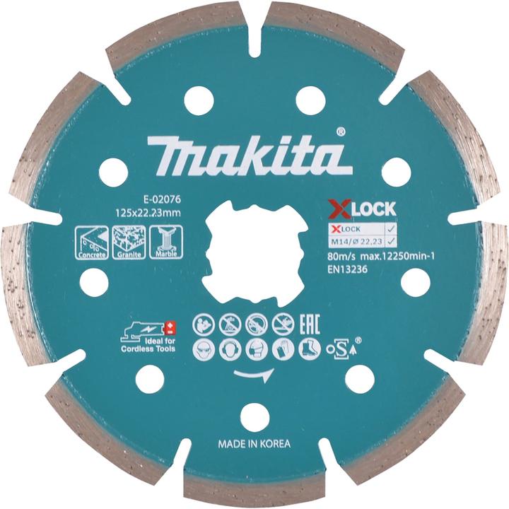 Produktbild Makita Diamantscheibe 125mm X-Lock Beton