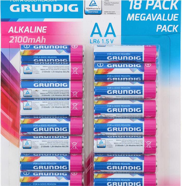 Produktbild Grundig Power++ (18 Stk., AA, 2100 mAh)