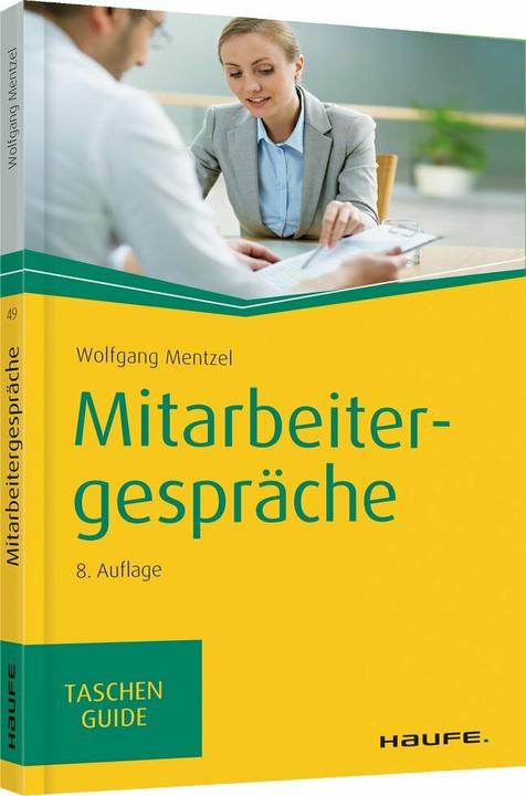 Actual product image Mitarbeitergespräche (German, Wolfgang Mentzel, 2020)