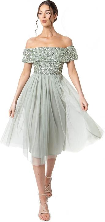 Image du produit Herba Abito Midi Bardot (S)