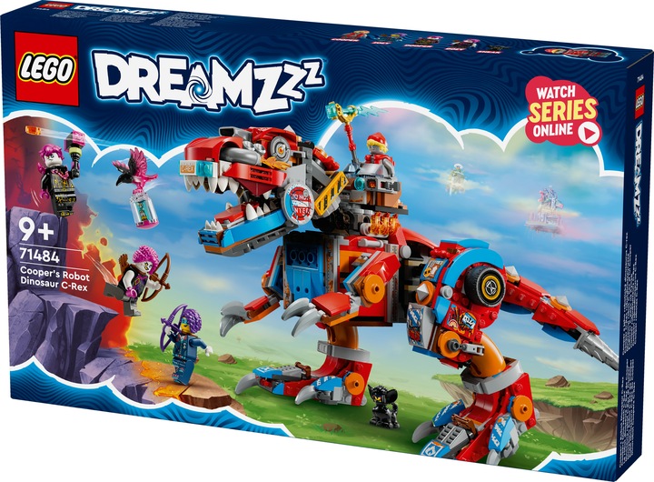Produktbild LEGO Coopers Dino-Mech C-Rex (71484, LEGO Dreamzzz)