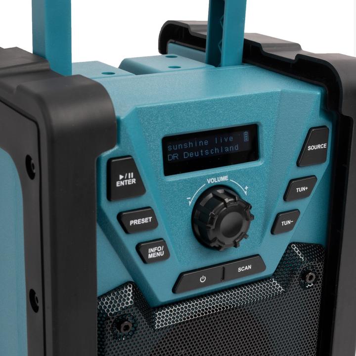 Produktbild Blaupunkt Baustellenradio mit DAB+ und Bluetooth | BSR 200 (DAB+, FM, Bluetooth)