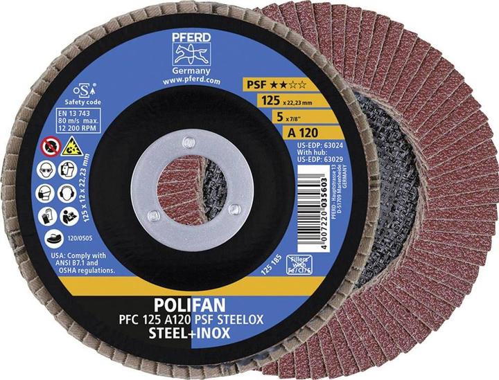 Actual product image Pferd POLIFAN serrated lock washer PFC120 PSF STEELOX (120)