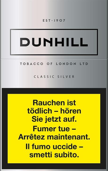 Actual product image Dunhill International Silver Box (1 pcs.)