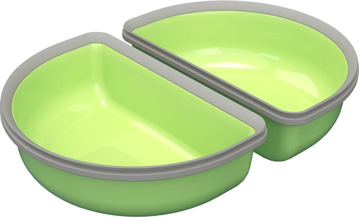 Produktbild SureFeed Halbschalen Zweierset grün (0.20 l)