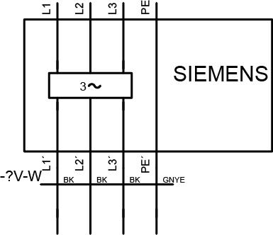 Image du produit Siemens 6SL3203-0BE27-5BA0
