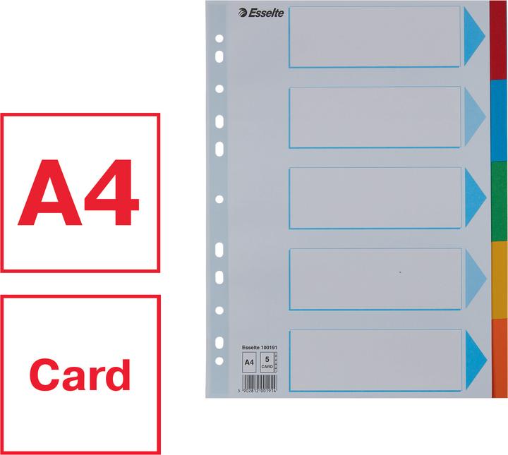 Produktbild Esselte Register Karton