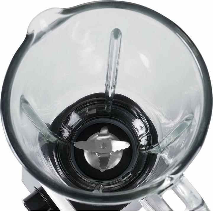 Image du produit Camry Mixer CR 4077 Tabletop, 500 W, Jar material Glass, Jar capacity 1.5 L, Ice crushing, Black / Stainle (500 W)