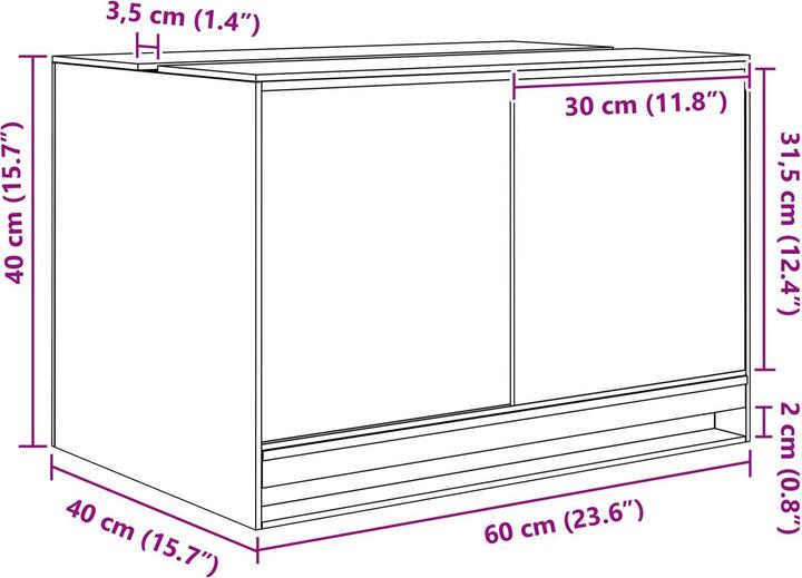 Actual product image vidaXL Terrarium