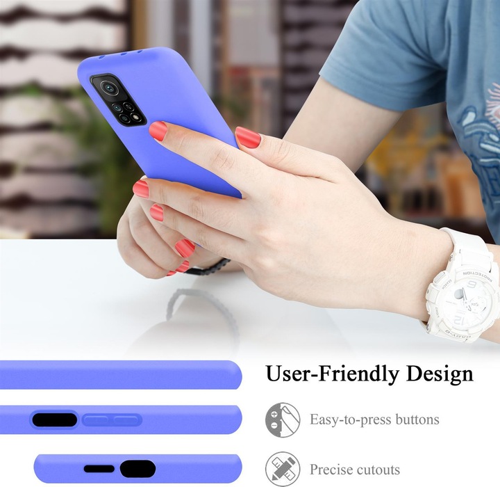 Produktbild Cadorabo TPU Liquid Silicone Case Cover (Xiaomi Mi 10T, Xiaomi Mi 10T Pro)