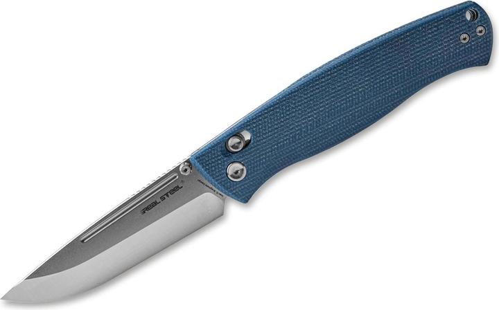 Image du produit Real Steel Pathfinder Folder Micarta Denim (9.80 cm)