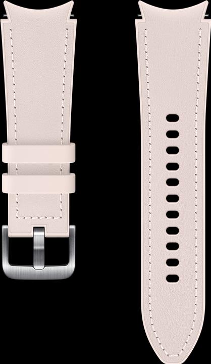 Samsung Hybrid Leather Band 20mm M/L Pin (20 mm, Fluoroelastomer, Leather, Galaxy Watch, Galaxy Watch 4)