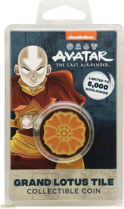 Produktbild Fanattik Avatar Der Herr der Elemente Sammelmünze Iroh Limited Edition
