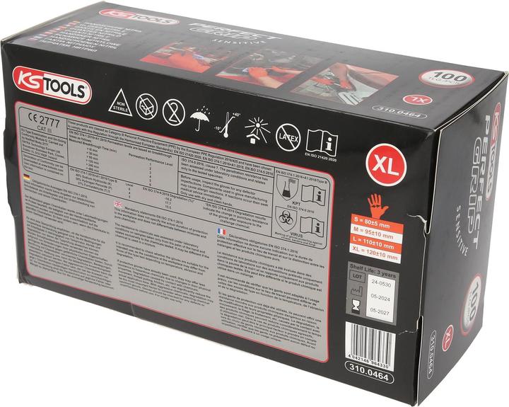Actual product image KS Tools - Handschuhe Nitril, XL, 100er Pack (XL)
